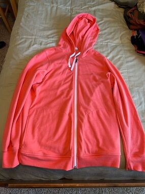 Columbia Coral Pink Full-Zip Hoodie
